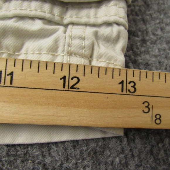 Levis Cargo Shorts Mens 42 Light Beige Outdoor Hiking Pockets Casual Heavyweight - Picture 8 of 15